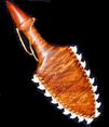 Cheif Marble's Amazing Traditional Hawaiian Shark Tooth Weapon